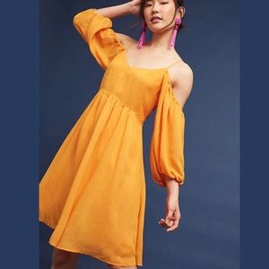 Moulinette Soeurs Carina Open Shoulder Dress